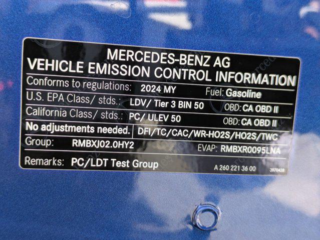 Photo of 2024 Starling Blue Metallic Mercedes-Benz GLA 250