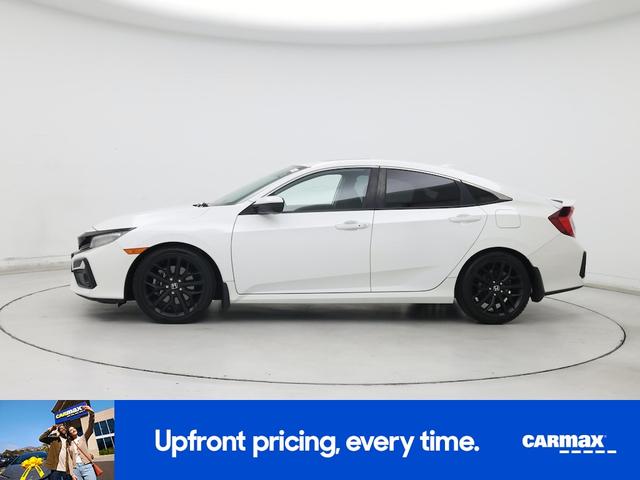 Photo of 2020 White Honda Civic