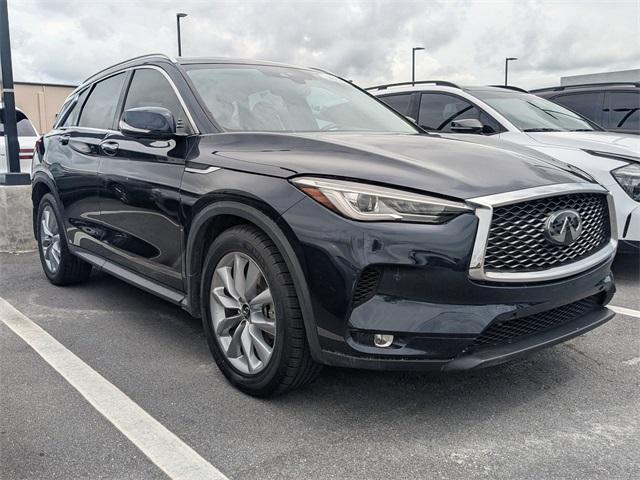 Photo of 2021 Hermosa Blue INFINITI QX50