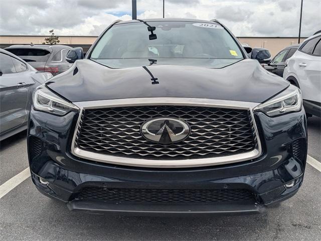 Photo of 2021 Hermosa Blue INFINITI QX50