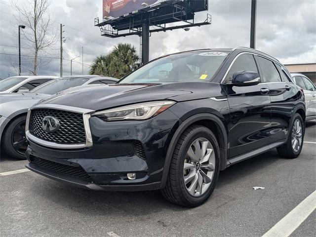 Photo of 2021 Hermosa Blue INFINITI QX50