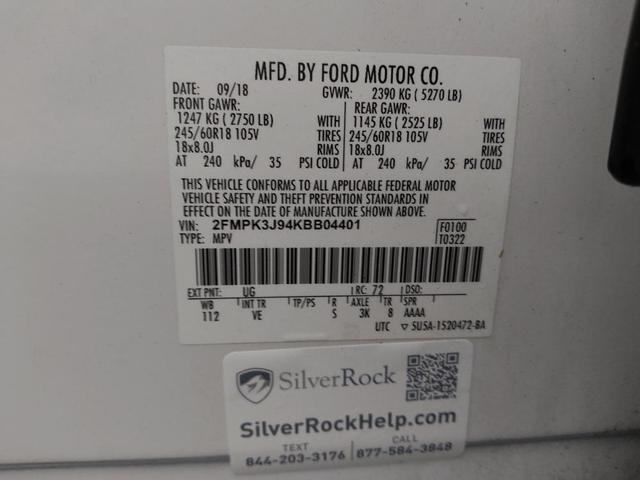 Photo of 2019 White Ford Edge