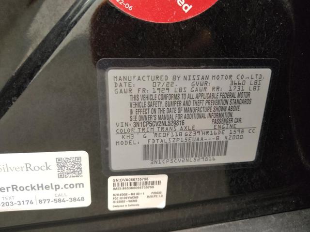 Photo of 2022 Super Black Nissan Kicks