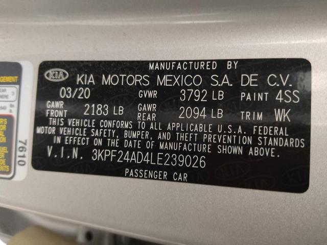 Photo of 2020 Silver Kia Forte