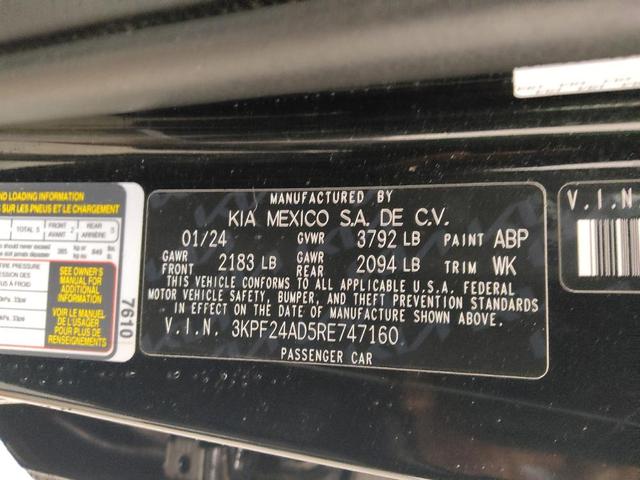 Photo of 2024 Aurora Black Kia Forte