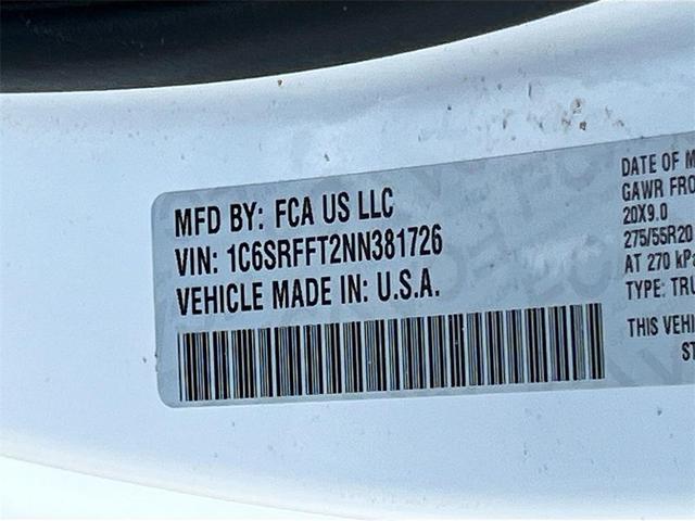 Photo of 2022 Bright White Clearcoat RAM 1500