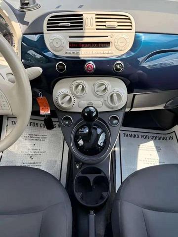 Photo of 2013 Blue FIAT 500