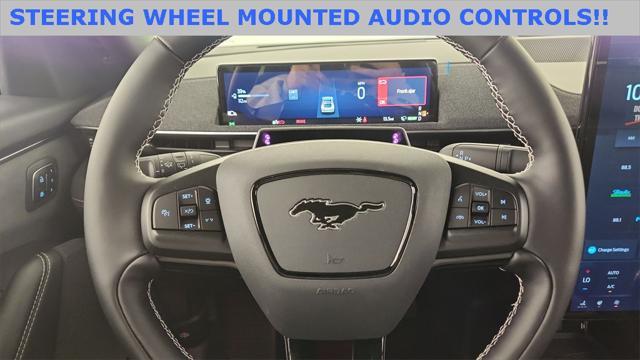 Photo of 2025 Star White Metallic Tri-Coat Ford Mustang Mach-E