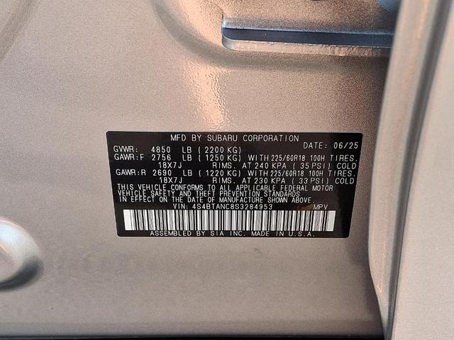 Photo of 2025 Ice Silver Metallic Subaru Outback