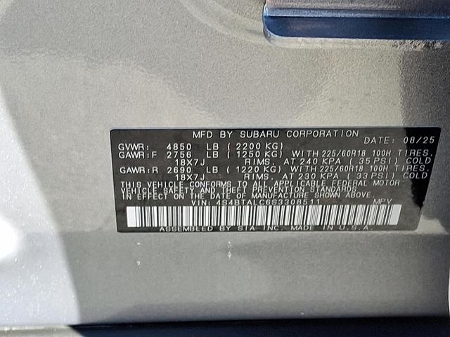 Photo of 2025 Ice Silver Metallic Subaru Outback