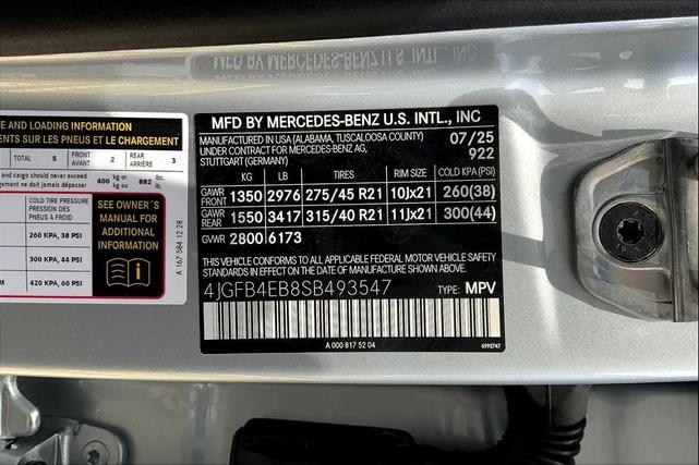 Photo of 2025 Cirrus Silver Metallic Mercedes-Benz GLE 350