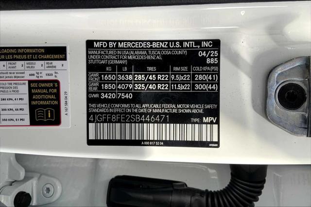 Photo of 2025 White Mercedes-Benz GLS 580