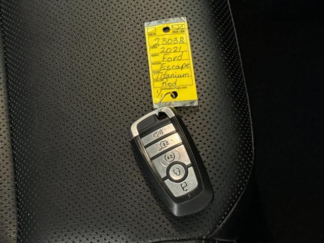 Photo of 2021 Rapid Red Metallic Tinted Clearcoat Ford Escape