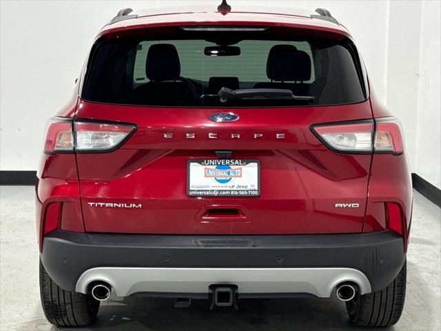 Photo of 2021 Rapid Red Metallic Tinted Clearcoat Ford Escape