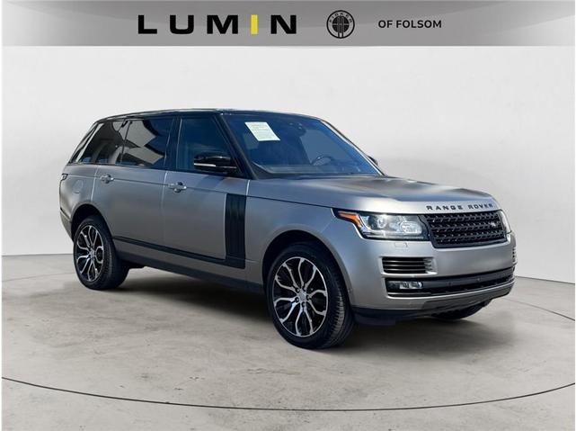 Photo of 2017 Silver Land Rover Range Rover