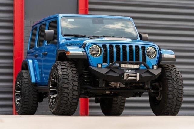 Photo of 2021 Hydro Blue Pearl Jeep Wrangler Unlimited 4xe