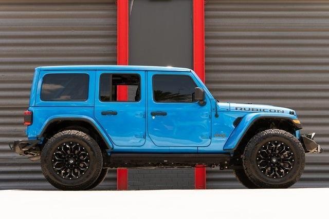 Photo of 2021 Hydro Blue Pearl Jeep Wrangler Unlimited 4xe