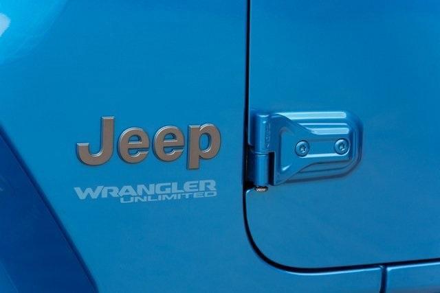 Photo of 2021 Hydro Blue Pearl Jeep Wrangler Unlimited 4xe