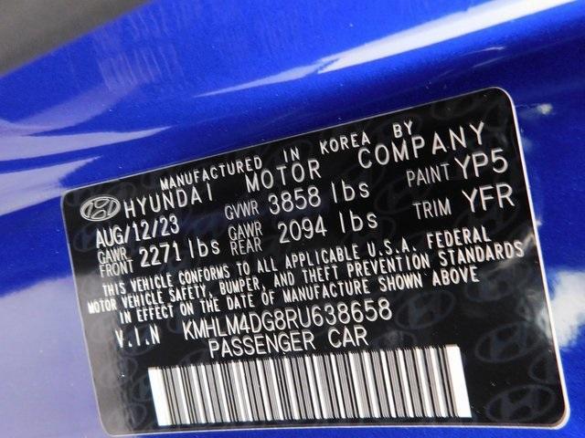 Photo of 2024 Intense Blue Hyundai ELANTRA