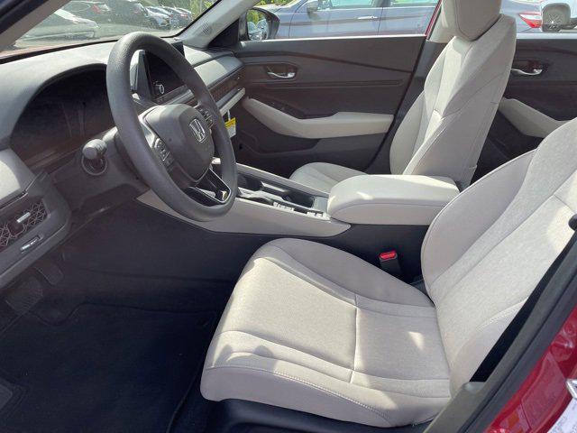 Photo of 2025 Radiant Red Metallic Honda Accord