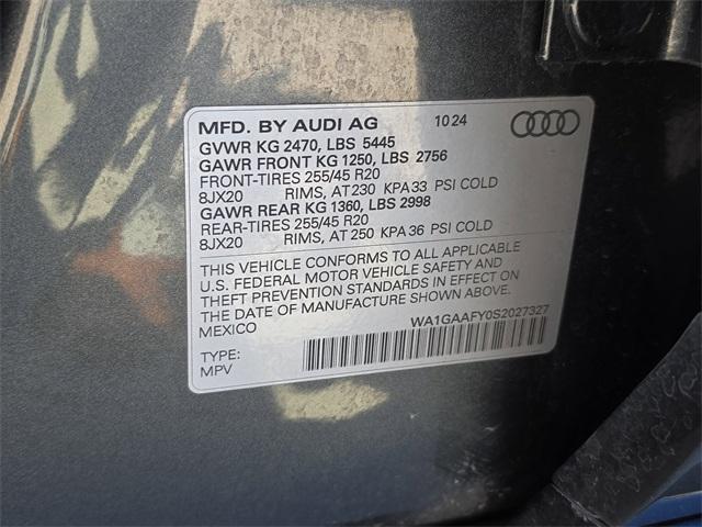 Photo of 2025 Daytona Gray Pearl Effect Audi Q5