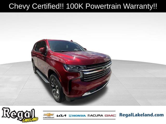 Photo of 2021 Cherry Red Tintcoat Chevrolet Tahoe