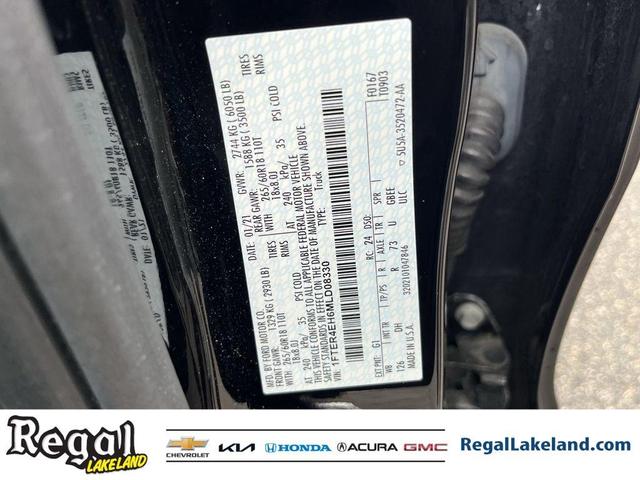 Photo of 2021 Shadow Black Ford Ranger