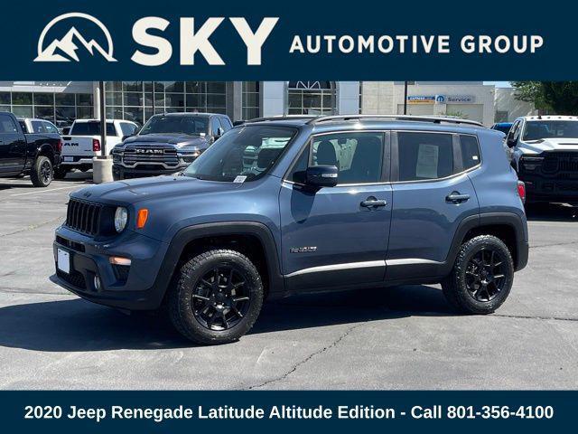 Photo of 2020 Slate Blue Pearlcoat Jeep Renegade