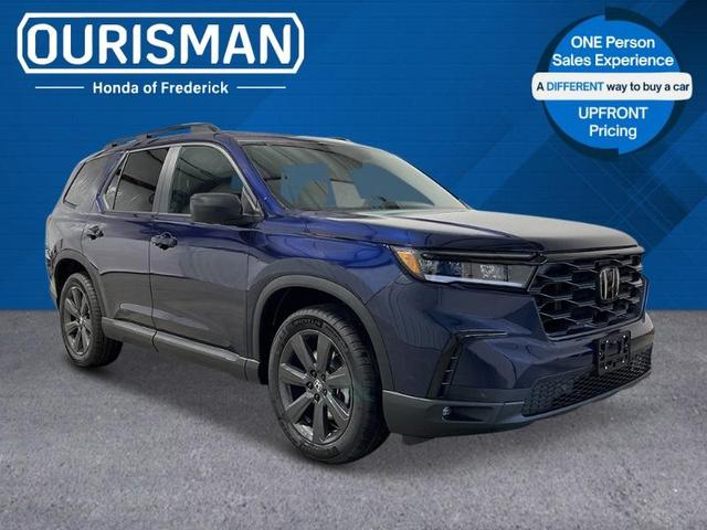 Photo of 2025 Obsidian Blue Pearl Honda Pilot