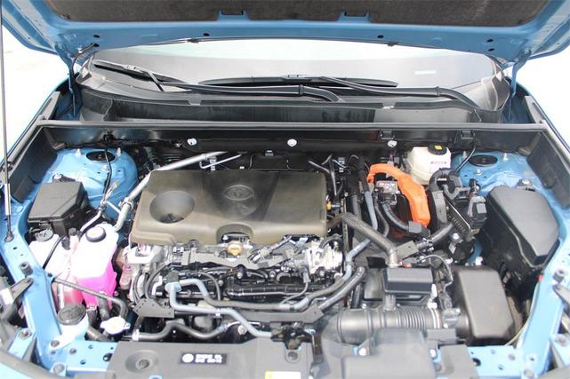 Photo of 2024 Cavalry Blue/Midnight Black Metallic Toyota RAV4 Hybrid