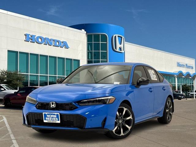 Photo of 2025 Boost Blue Pearl Honda Civic Hybrid