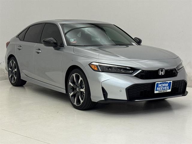 Photo of 2025 Solar Silver Metallic Honda Civic Hybrid
