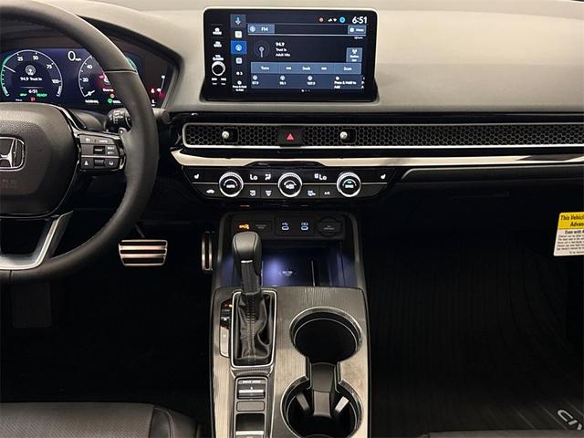 Photo of 2025 Platinum White Pearl Honda Civic Hybrid