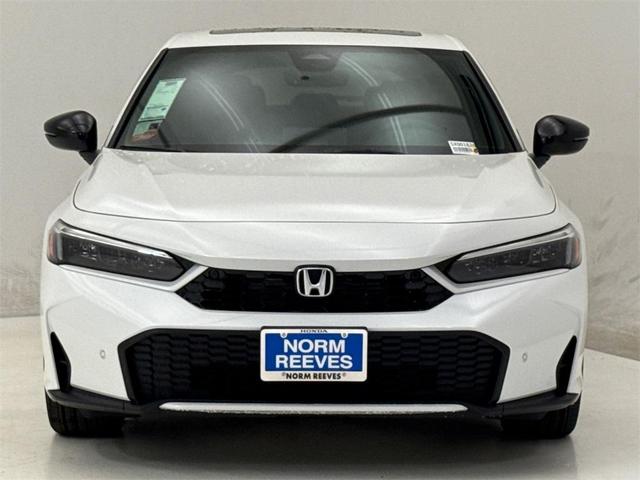 Photo of 2025 Platinum White Pearl Honda Civic Hybrid