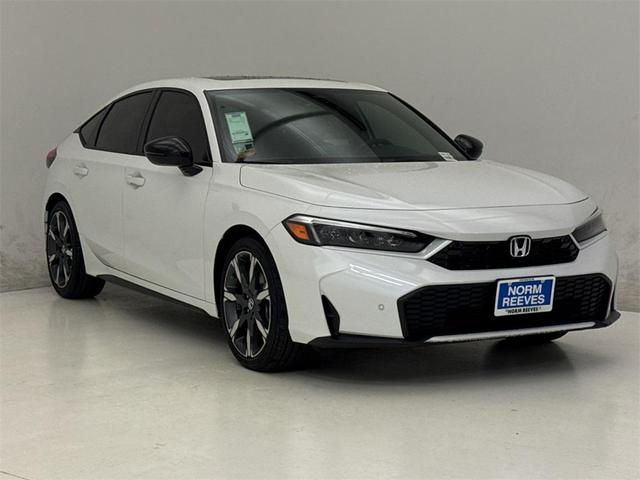 Photo of 2025 Platinum White Pearl Honda Civic Hybrid