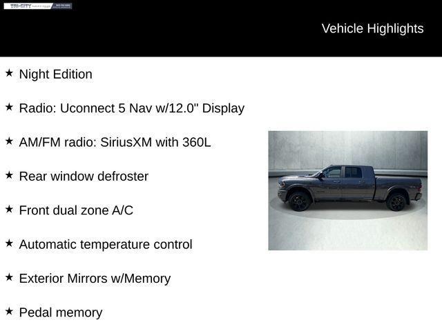 Photo of 2022 Granite Crystal Clearcoat Metallic RAM 3500