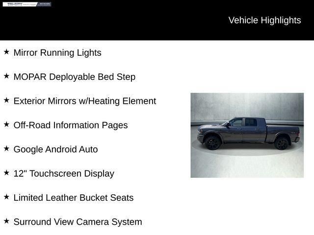 Photo of 2022 Granite Crystal Clearcoat Metallic RAM 3500