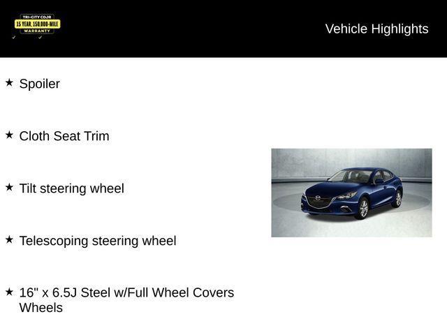 Photo of 2015 Deep Crystal Blue Mica Mazda Mazda3