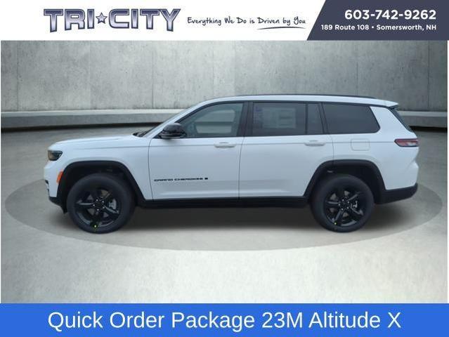 Photo of 2025 Bright White Clearcoat Jeep Grand Cherokee L