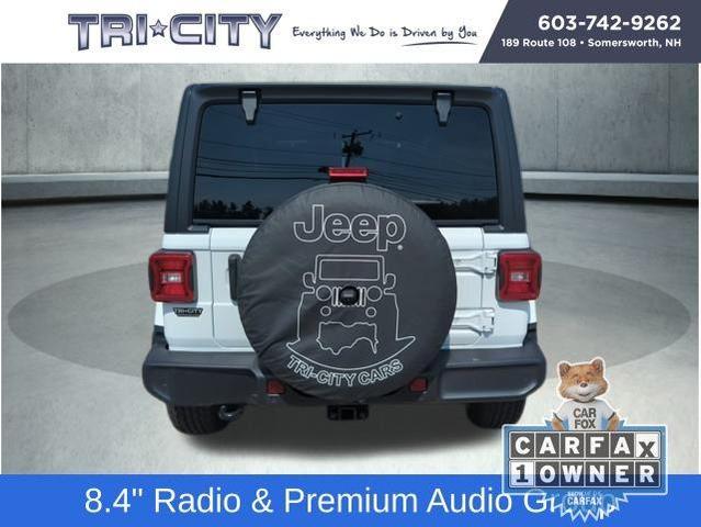 Photo of 2021 Bright White Clearcoat Jeep Wrangler