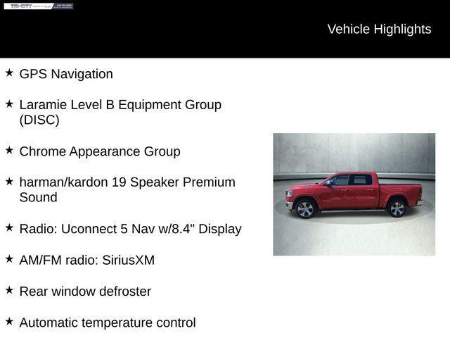 Photo of 2022 Flame Red Clearcoat RAM 1500