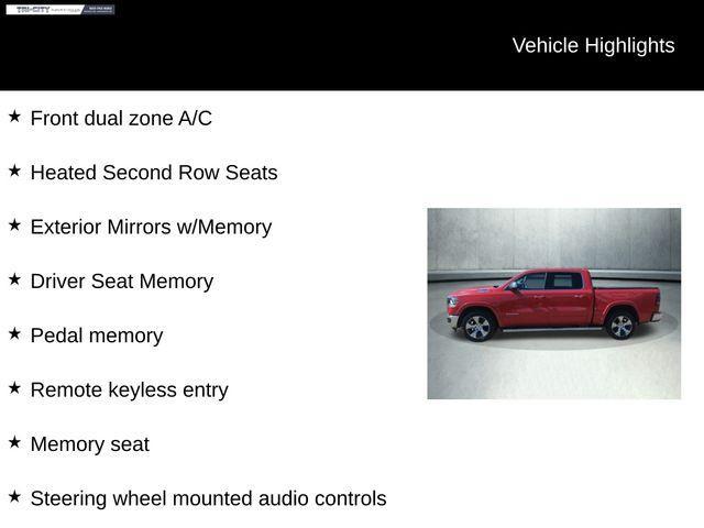 Photo of 2022 Flame Red Clearcoat RAM 1500