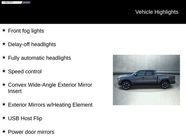 Photo of 2024 Granite Crystal Clearcoat Metallic RAM 1500