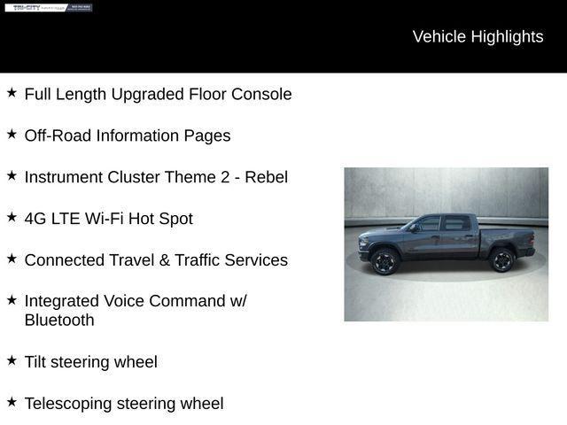 Photo of 2024 Granite Crystal Clearcoat Metallic RAM 1500