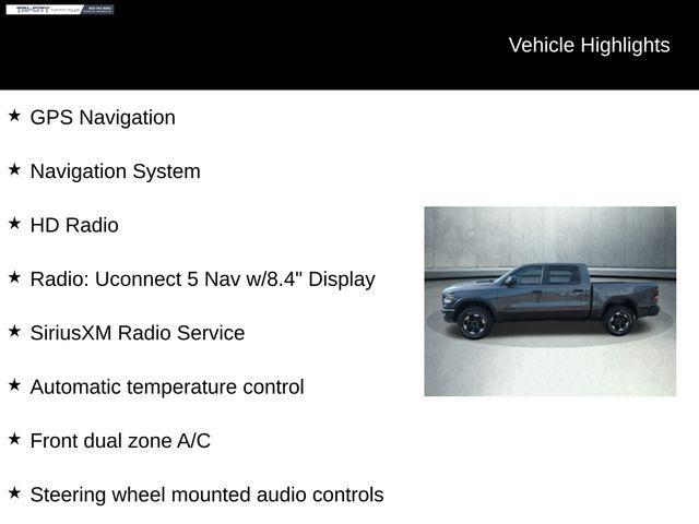 Photo of 2024 Granite Crystal Clearcoat Metallic RAM 1500