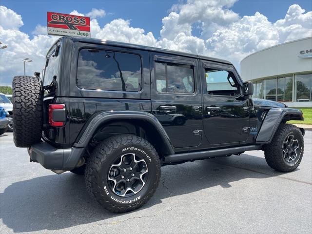 Photo of 2022 Black Clearcoat Jeep Wrangler Unlimited 4xe