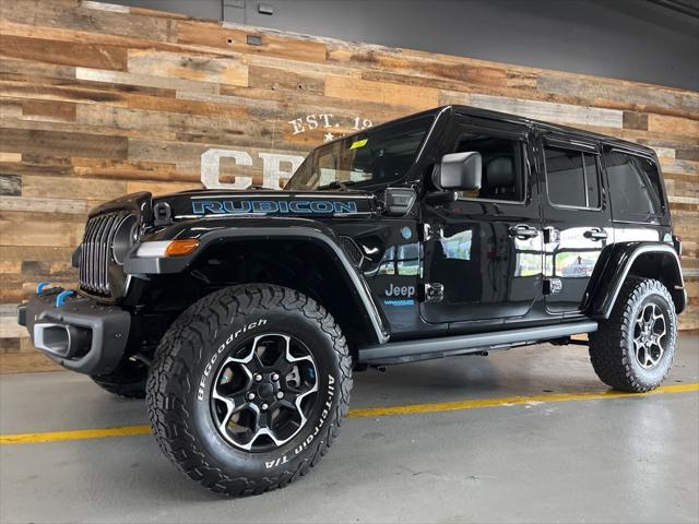 Photo of 2022 Black Clearcoat Jeep Wrangler Unlimited 4xe