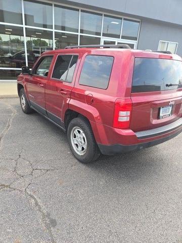 Photo of 2017 Deep Cherry Red Crystal Pearlcoat Jeep Patriot