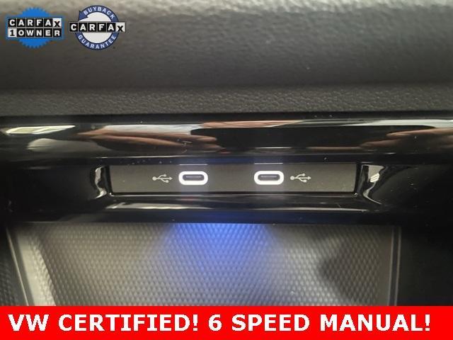 Photo of 2024 Opal White W / Black Roof Volkswagen Golf GTI