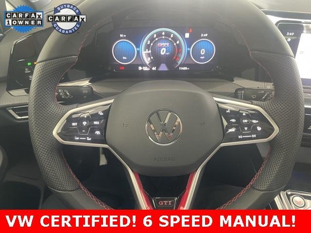 Photo of 2024 Opal White W / Black Roof Volkswagen Golf GTI